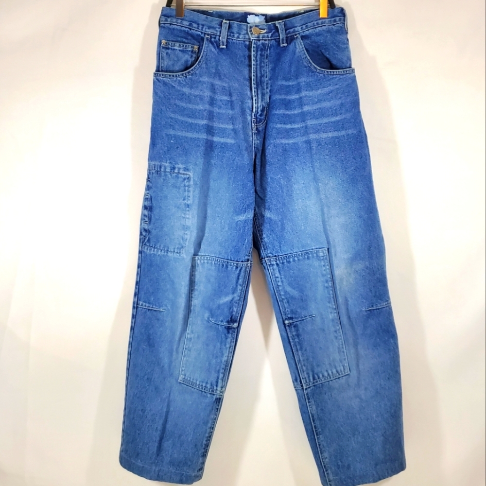 DISS SHADOW BOY Baggy Blue DenimJeans W32" x L28.5"  Hip Hop, Urban Streetwear